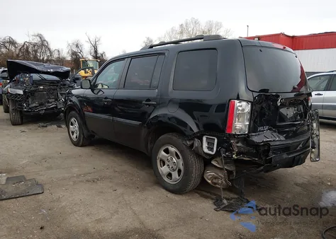 2014 Honda Pilot Lx z USA, uszkodzony, nr VIN 5FNYF4H24EB039505